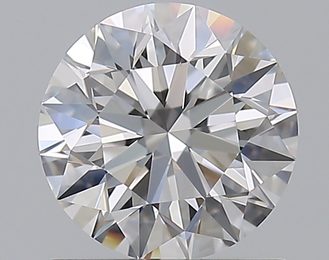 1 CaratD-VVS2 EX Cut Round Diamond