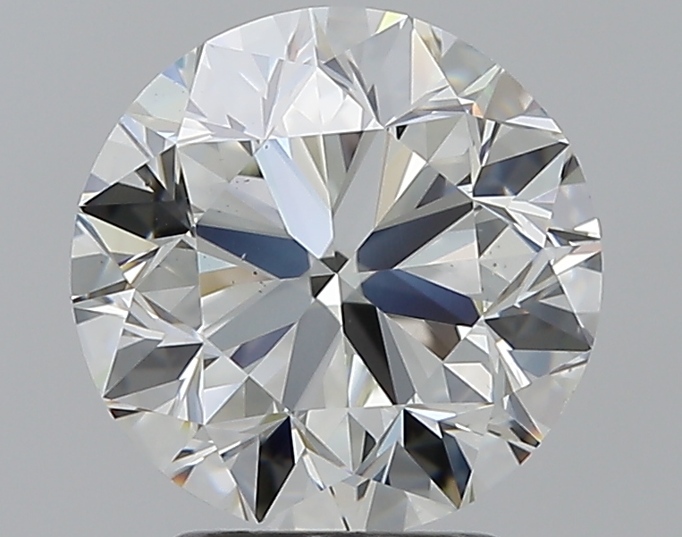 3.01 CaratJ-VS2 VG Cut Round Diamond