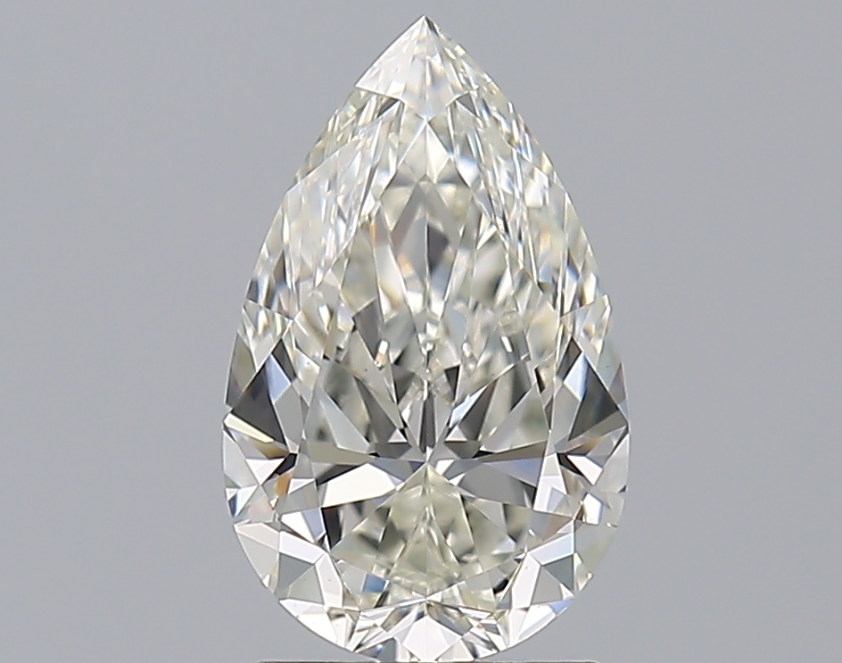 2.01 CaratJ-VVS2 - Cut Pear Diamond