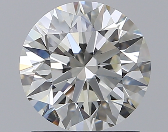 1.29 CaratJ-VS2 EX Cut Round Diamond