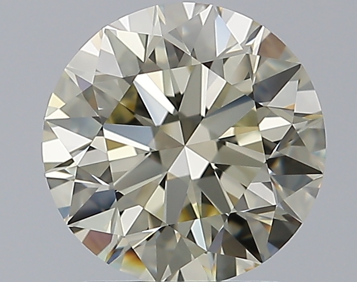 1.7 CaratO-P-VVS1 EX Cut Round Diamond