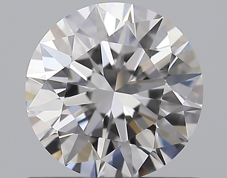 0.78 CaratD-VVS1 EX Cut Round Diamond