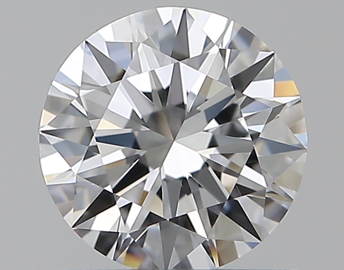 0.71 CaratD-VVS1 EX Cut Round Diamond