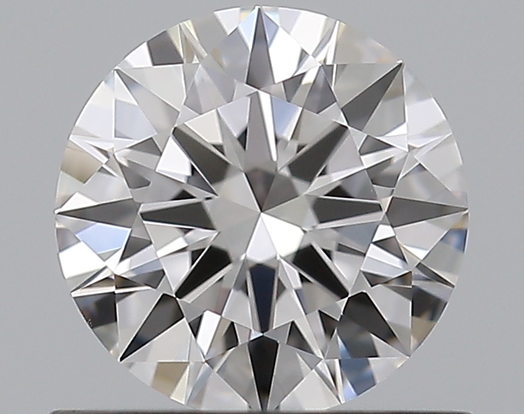 0.67 CaratD-IF EX Cut Round Diamond