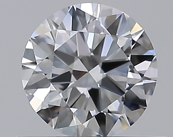 0.5 CaratD-VVS1 EX Cut Round Diamond