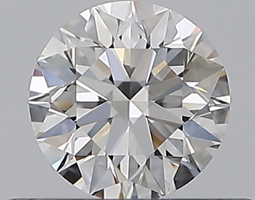0.42 CaratF-VVS2 EX Cut Round Diamond