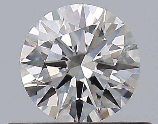 0.42 CaratF-VVS2 EX Cut Round Diamond