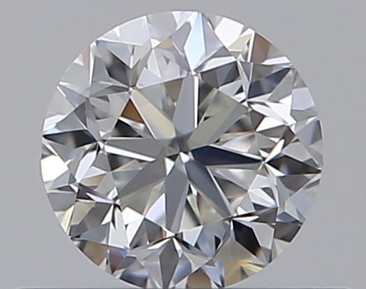 0.43 CaratF-VVS2 EX Cut Round Diamond