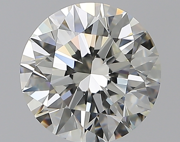 2.39 CaratJ-VVS1 EX Cut Round Diamond