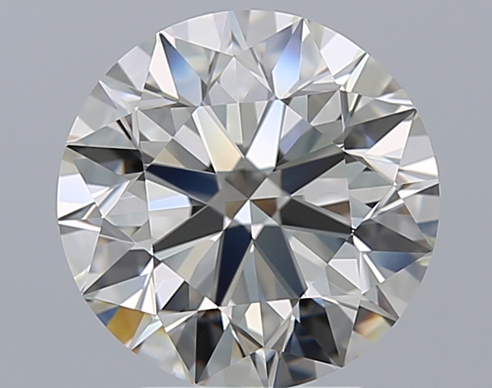 3.71 CaratK-IF EX Cut Round Diamond