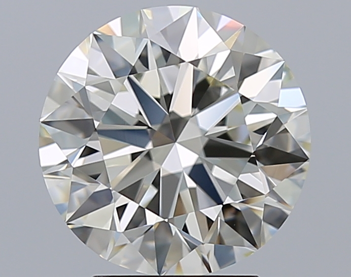 3.26 CaratK-IF EX Cut Round Diamond