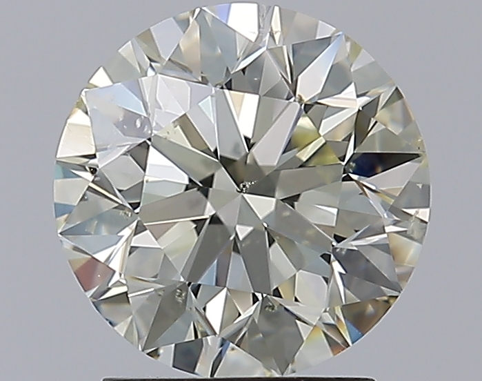2.2 CaratN-SI2 EX Cut Round Diamond