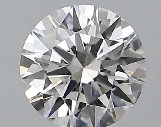 0.33 CaratF-VVS2 EX Cut Round Diamond