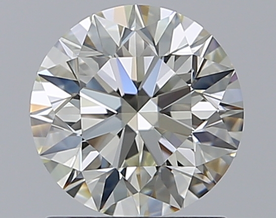 1.29 CaratL-VVS1 EX Cut Round Diamond