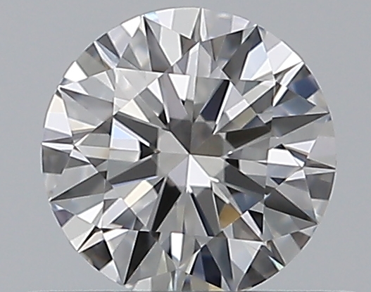 0.37 CaratE-VVS1 EX Cut Round Diamond
