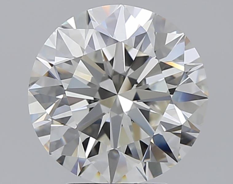 3.32 CaratI-VS1 EX Cut Round Diamond