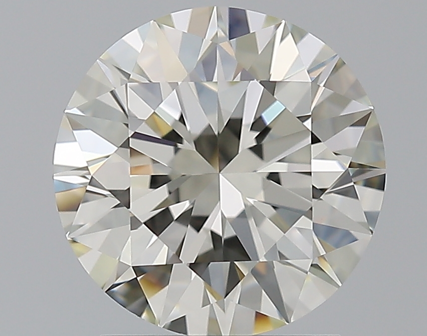 2 CaratK-VVS1 EX Cut Round Diamond