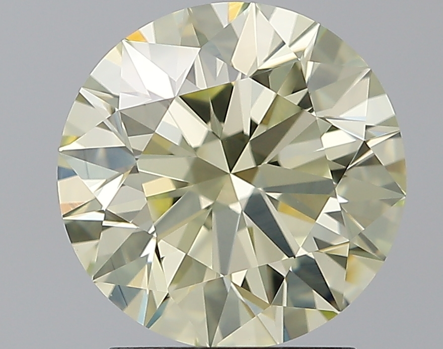 2.21 CaratQ-R-VVS1 EX Cut Round Diamond