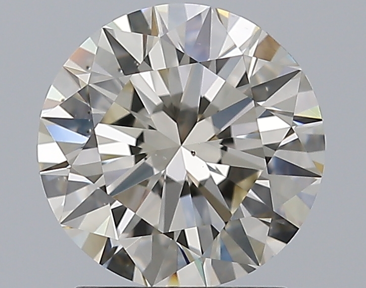 1.91 CaratK-VS2 EX Cut Round Diamond