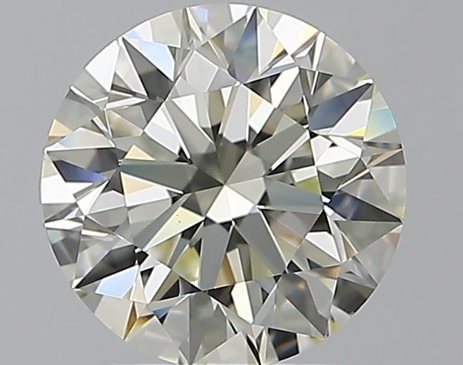 2.01 CaratM-VS1 EX Cut Round Diamond