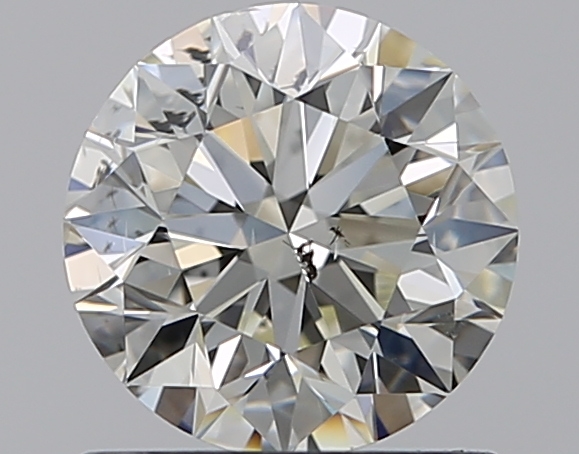 1 CaratK-SI2 EX Cut Round Diamond
