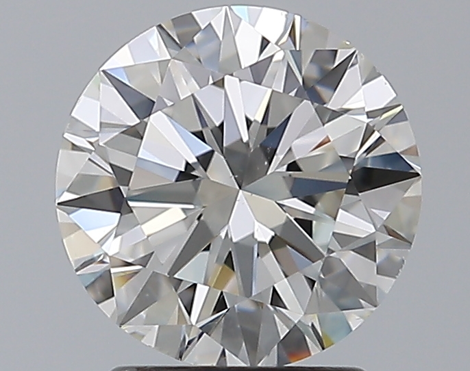2.01 CaratH-VS2 EX Cut Round Diamond