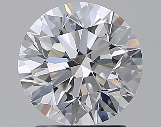 2.01 CaratE-VS1 EX Cut Round Diamond