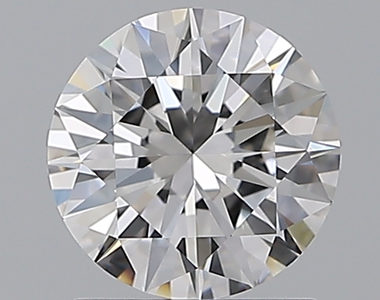 1 CaratE-VVS2 EX Cut Round Diamond