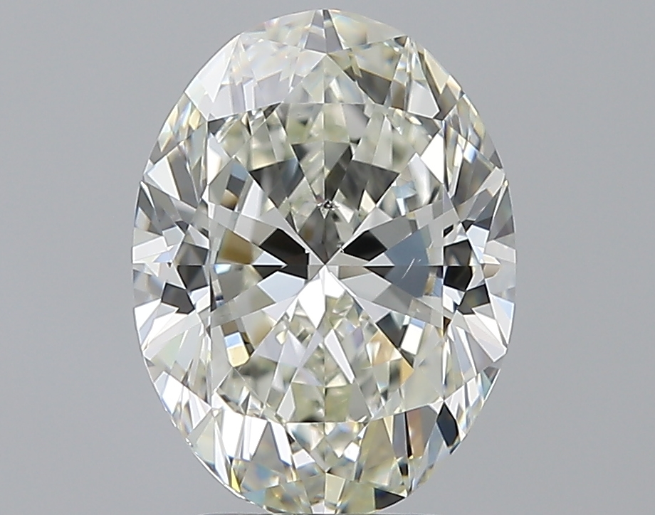 3 CaratJ-SI1 - Cut Oval Diamond