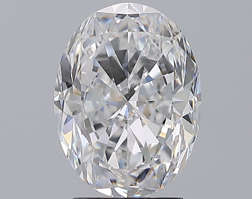 3 CaratD-VS2 - Cut Oval Diamond