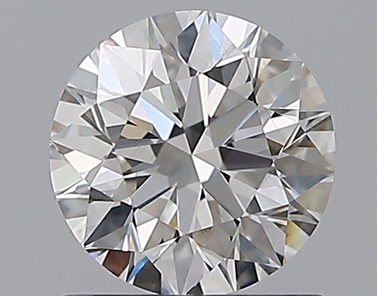 1.07 CaratF-VVS2 EX Cut Round Diamond
