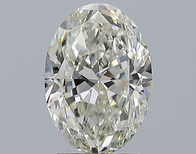 2.51 CaratJ-SI2 - Cut Oval Diamond