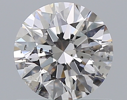 0.83 CaratF-SI2 EX Cut Round Diamond