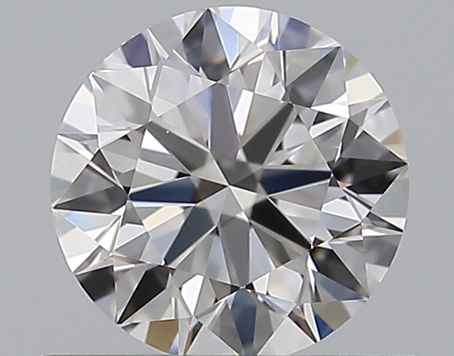 0.65 CaratE-VVS2 EX Cut Round Diamond