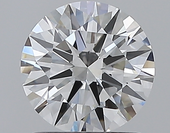 1 CaratF-VVS1 EX Cut Round Diamond