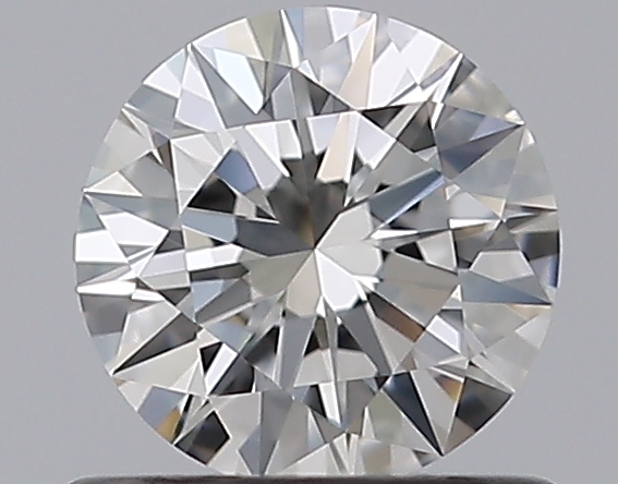 0.57 CaratG-VVS1 EX Cut Round Diamond