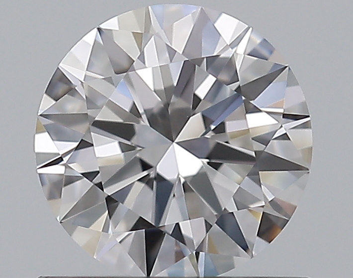 0.75 CaratD-VVS2 EX Cut Round Diamond