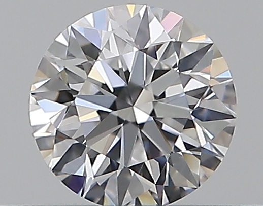 0.3 CaratD-VVS2 EX Cut Round Diamond