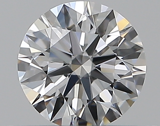 0.37 CaratD-VVS2 EX Cut Round Diamond