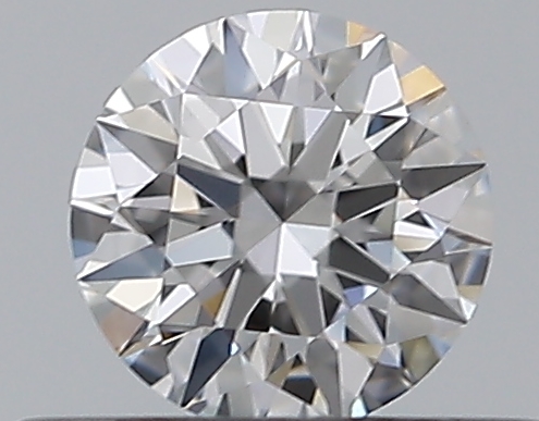 0.31 CaratD-VVS2 EX Cut Round Diamond