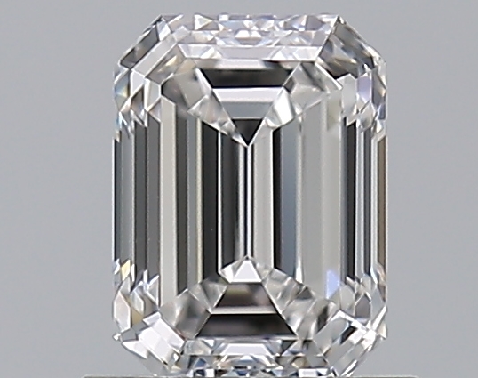 0.88 CaratE-VS1 - Cut Emerald Diamond
