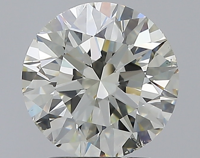 2.01 CaratL-SI1 EX Cut Round Diamond
