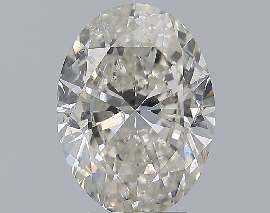 3 CaratI-SI2 - Cut Oval Diamond