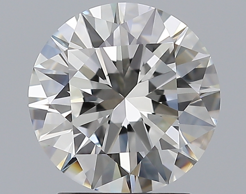 2.2 CaratI-VVS1 EX Cut Round Diamond