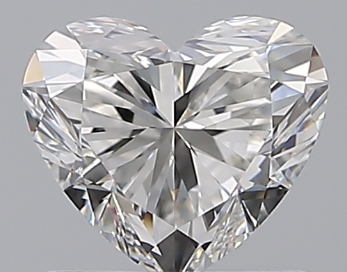 1 CaratG-VVS1 - Cut Heart Diamond