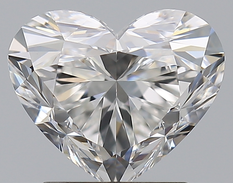 2 CaratG-VVS2 - Cut Heart Diamond