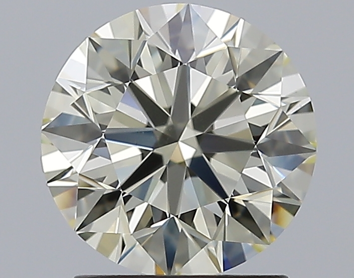 1.7 CaratO-P-VS1 EX Cut Round Diamond
