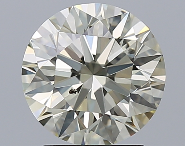 2.2 CaratQ-R-SI1 EX Cut Round Diamond
