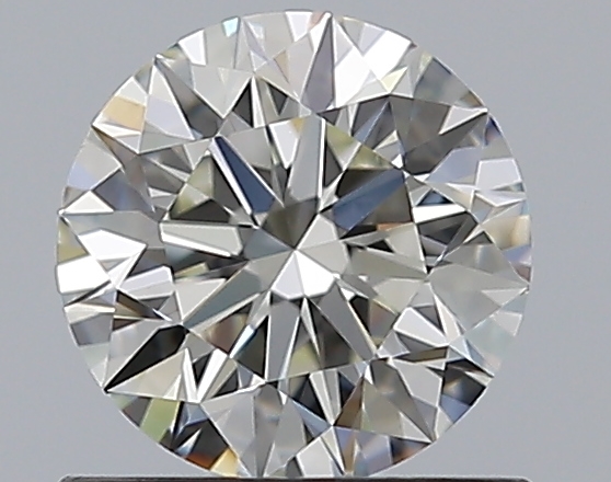 0.8 CaratJ-VS1 EX Cut Round Diamond