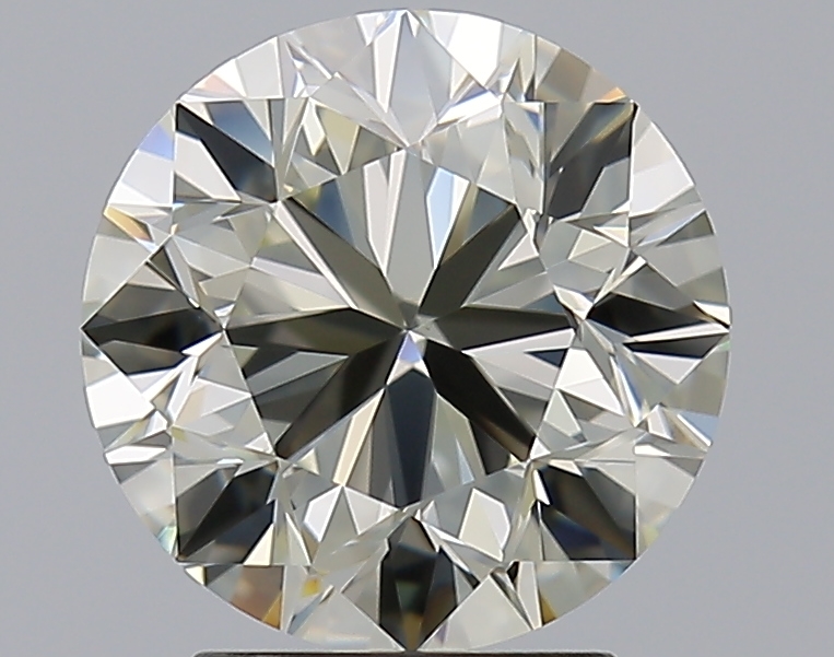 3 CaratO-P-VS1 VG Cut Round Diamond